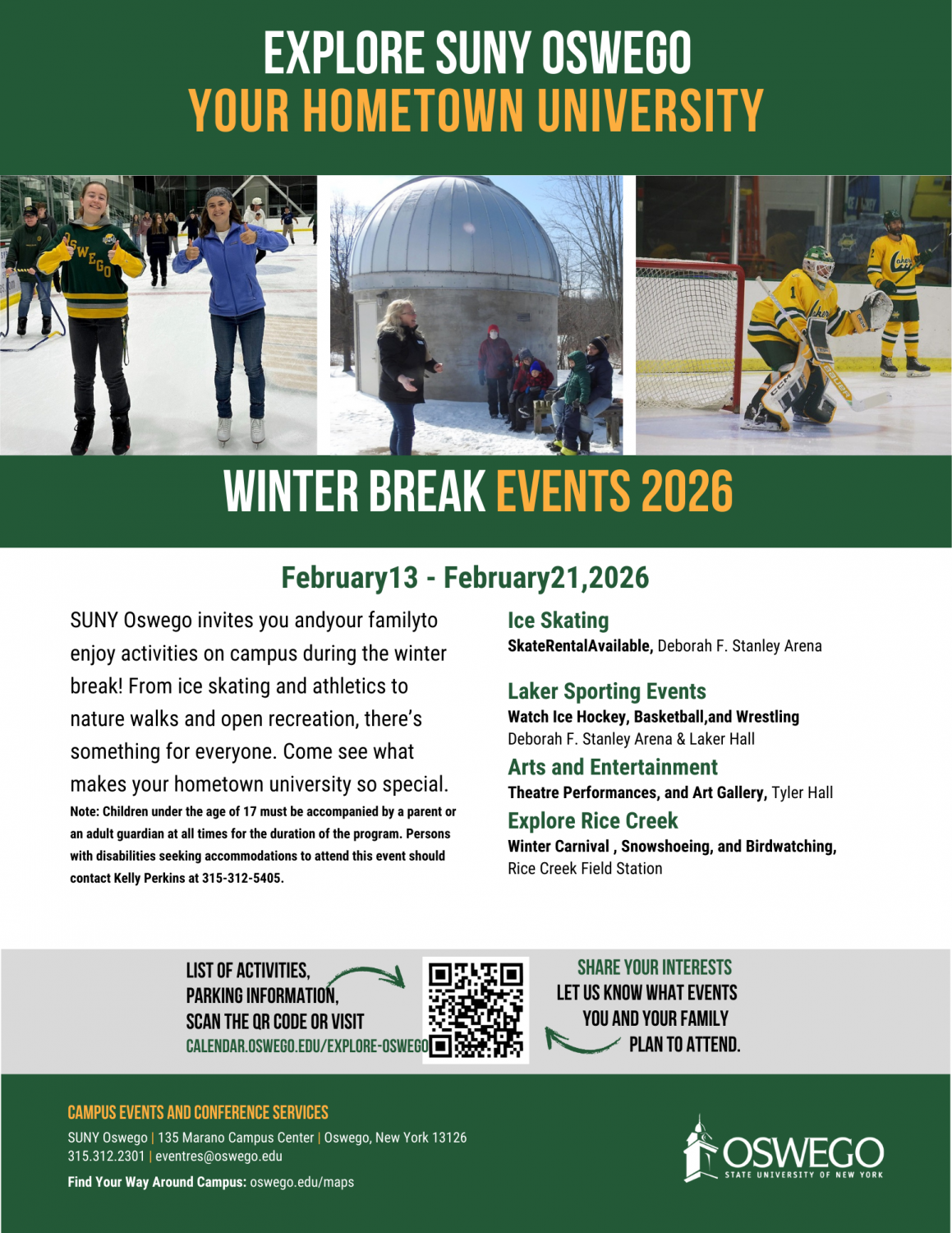 Feb Winter Break Explore SUNY Oswego 2026 - 8.5x11 Flyer.pdf_