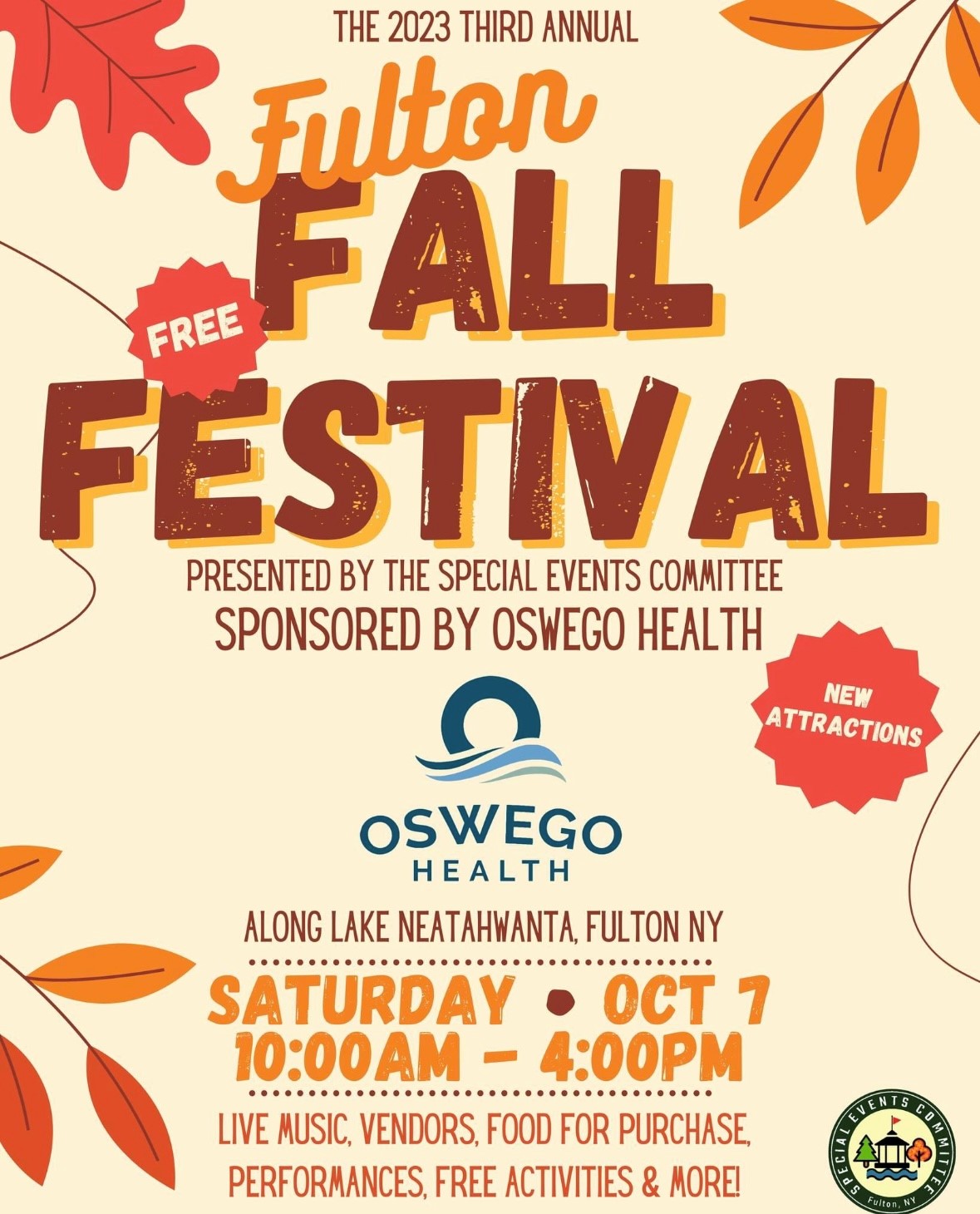 Fulton Fall Festival Main Flyer
