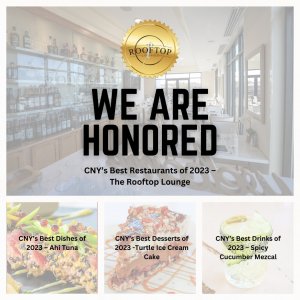 The Rooftop Lounge Recognized by syracuse.com - CNY's Best Restaurants of 2023