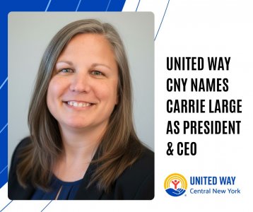 United Way of Central New York Appoints Carrie Large as new President and CEO