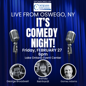 Join us for Comedy with a Cause