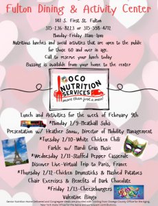 Activities with Lunch