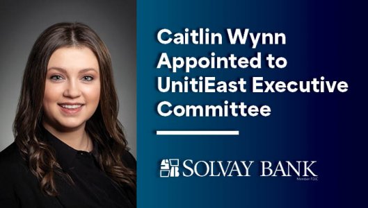 Solvay Bank Announces Caitlin Wynn’s Appointment to UnitiEast Executive Committee