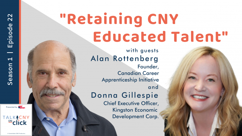 Talk CNY - Season 1, Episode 22 - Alan Rottenberg and Donna Gillespie