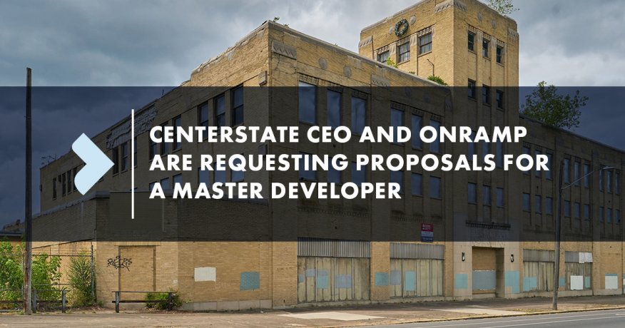 ONRAMP Master Developer RFP