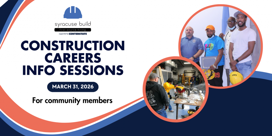 Construction Careers Info Sessions