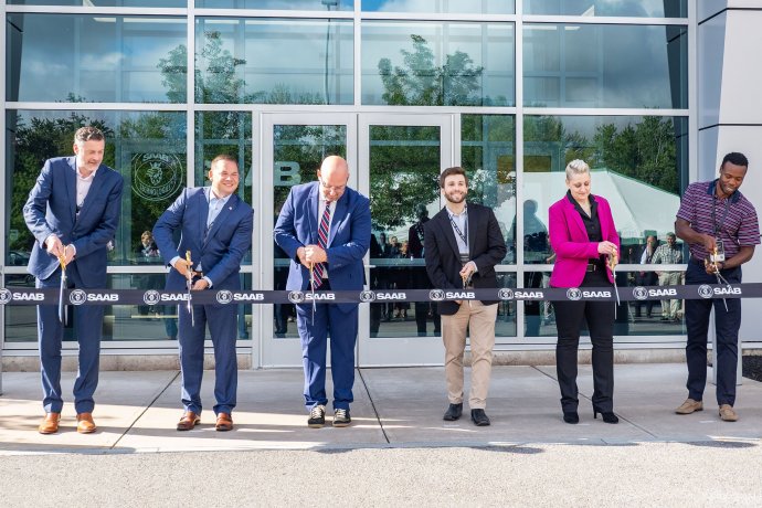 Saab Inc Aspen Park Ribbon Cutting