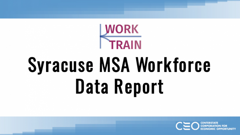 Cover Image Work Train Workforce Data Report
