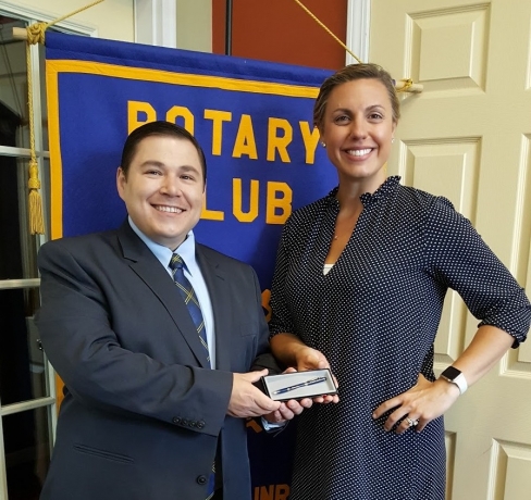 Chamber Leader Visits Rotary