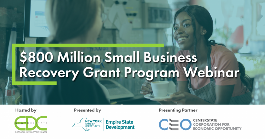 Small Business Recovery Grant Webinar  Edc%2c Esd 6.10.21