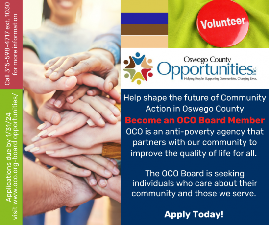 Apply to be an OCO Board Member!