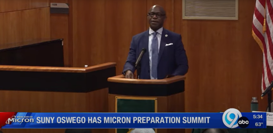 SUNY Oswego Holds First Micron Preparation Summit