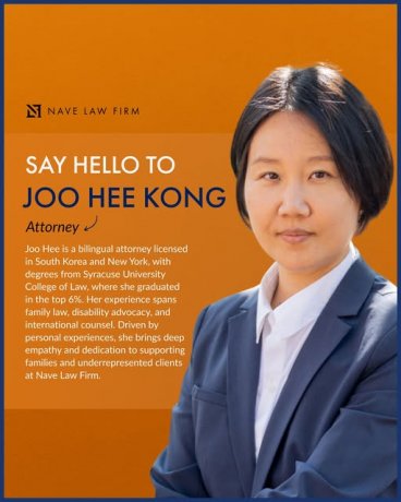 Nave Law Firm Welcomes Attorney Joo Hee Kong
