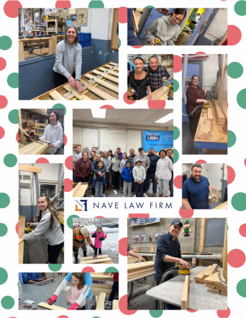 Building More Than Beds: Nave Law Helps 40 Local Children Sleep Safe This Christmas