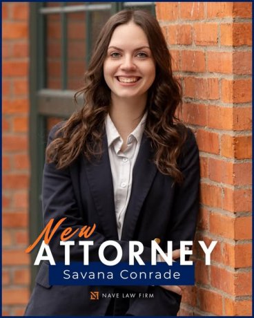 Nave Law Firm Announces Admission of Savana Conrade as Associate Attorney