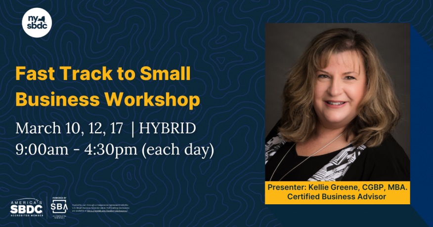 NY SBDC Fast Track to Small Business Workshop