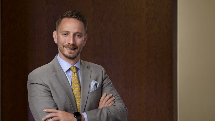 photo of Hancock Estabrook attorney Jay O'Shea