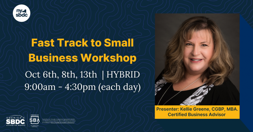 NY SBDC Fast Track to Small Business Workshop 
