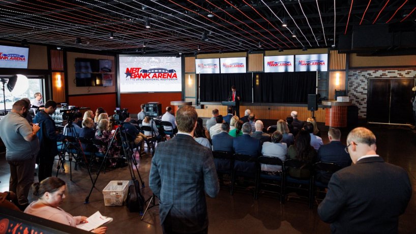 AUD Authority Unveils NBT Bank Arena at the Utica Memorial Auditorium