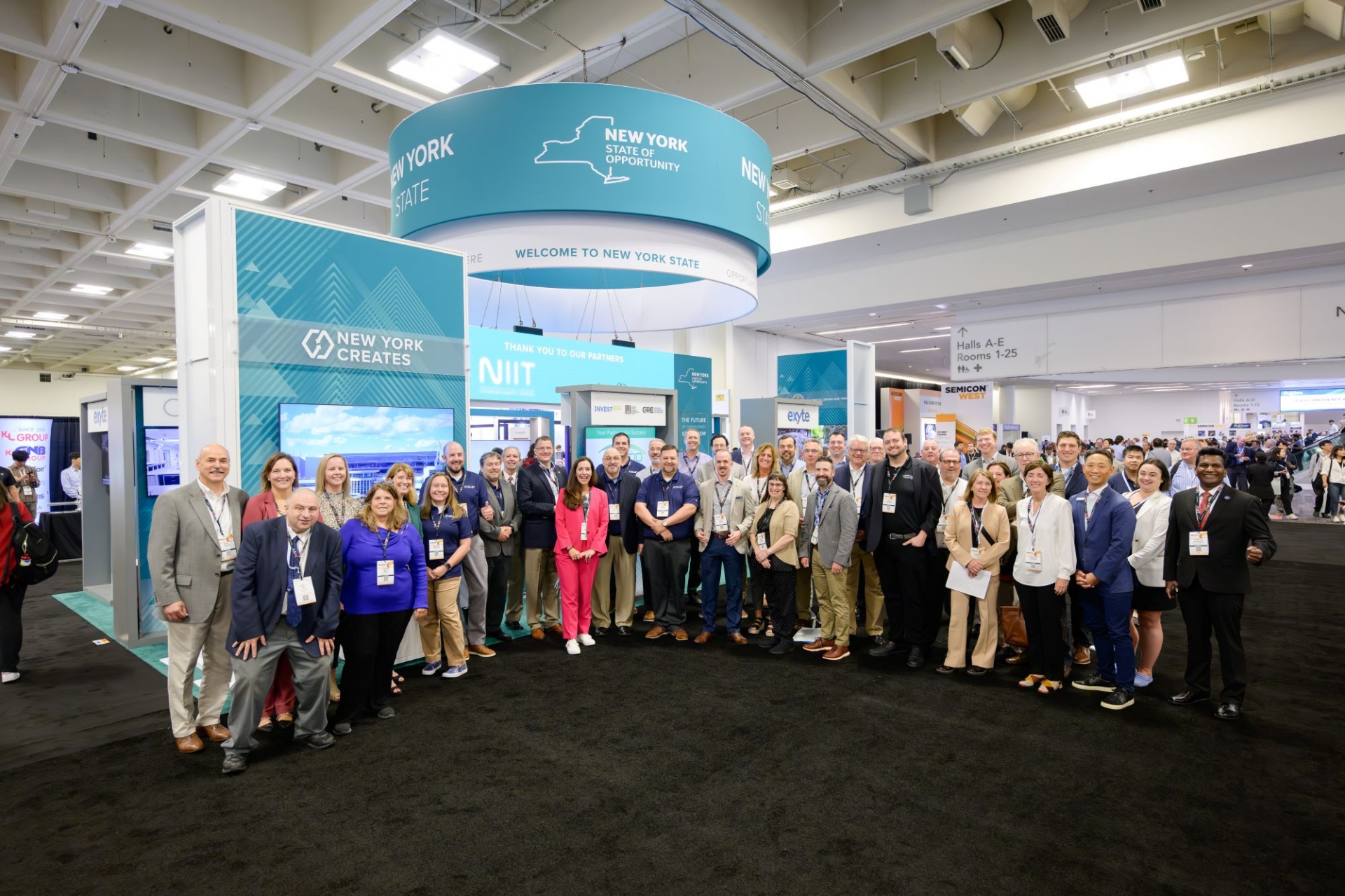 New York State Delegation at Semicon West