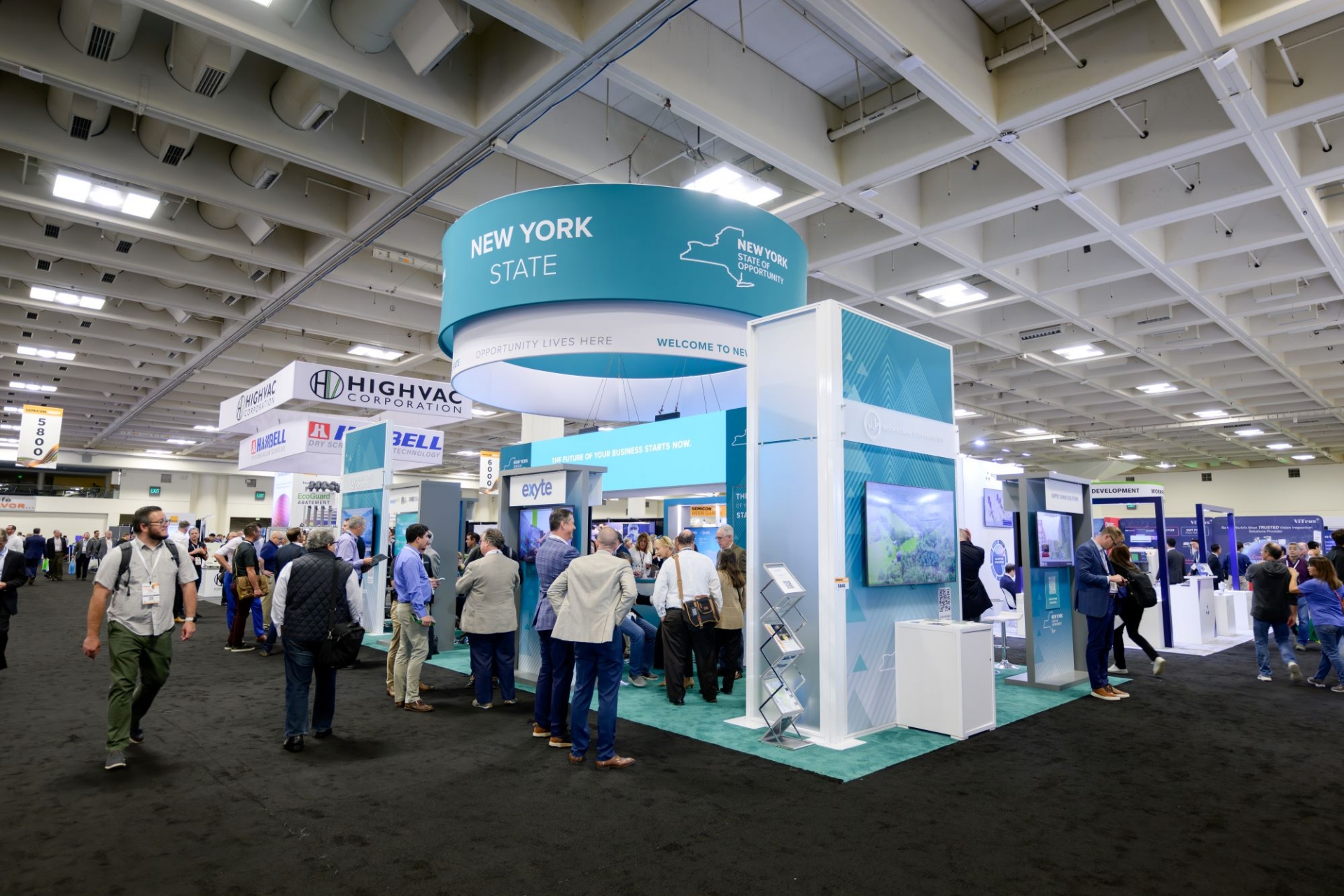 New York State Semicon West Booth