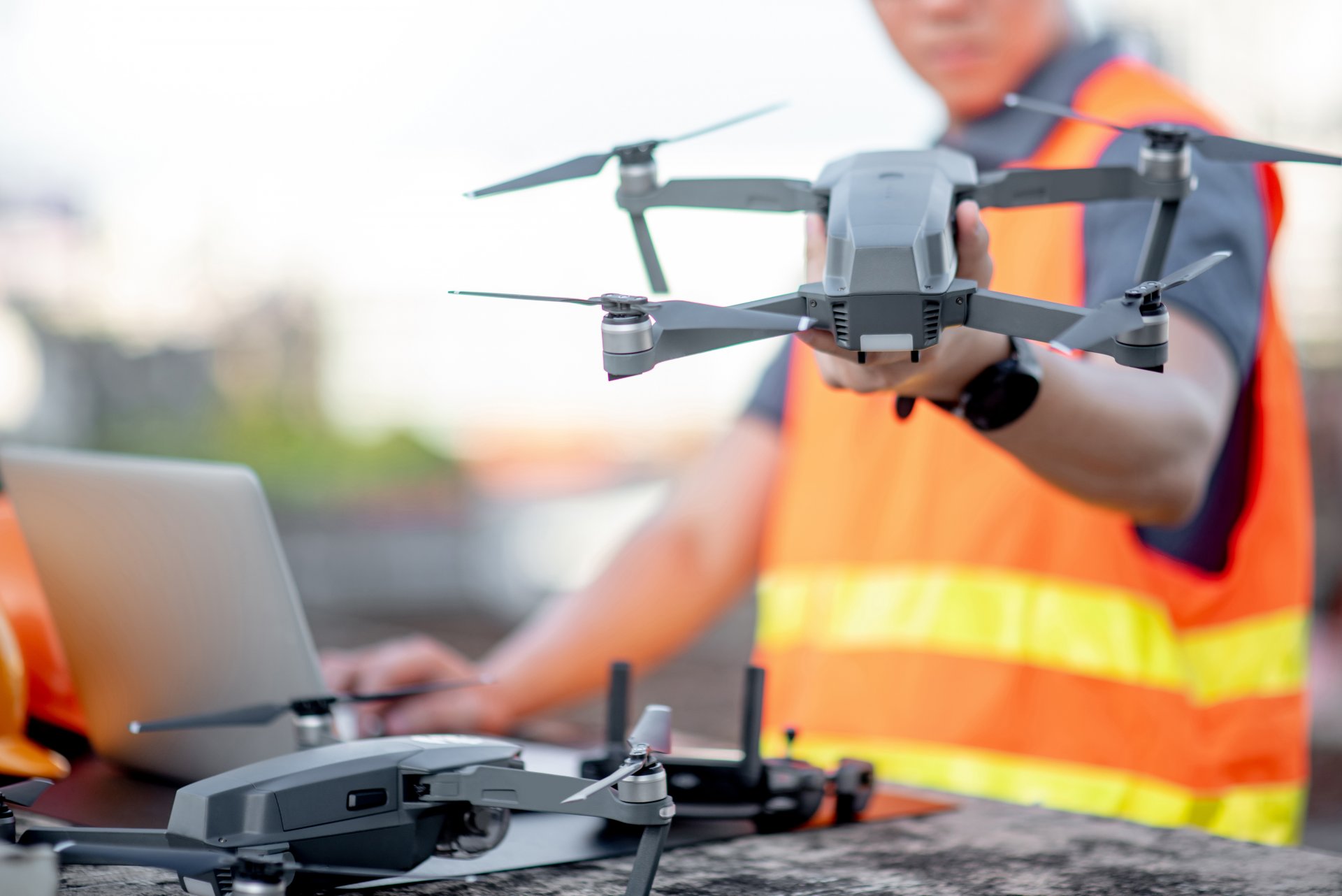 UAS drone operator