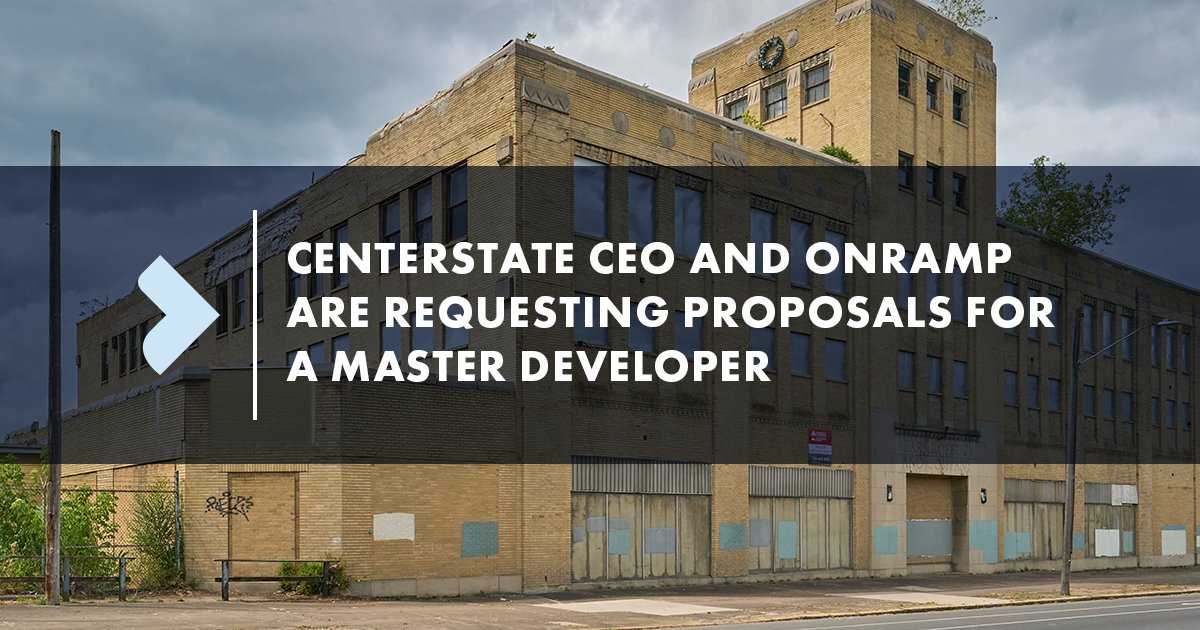 ONRAMP Master Developer RFP