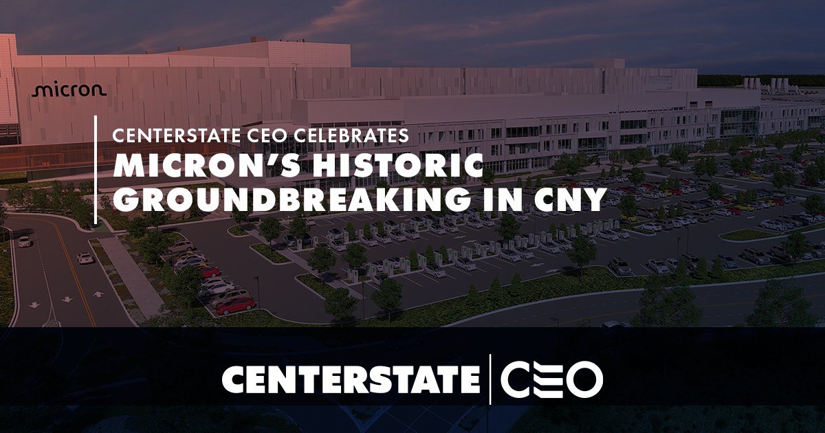 Micron Groundbreaking Graphic