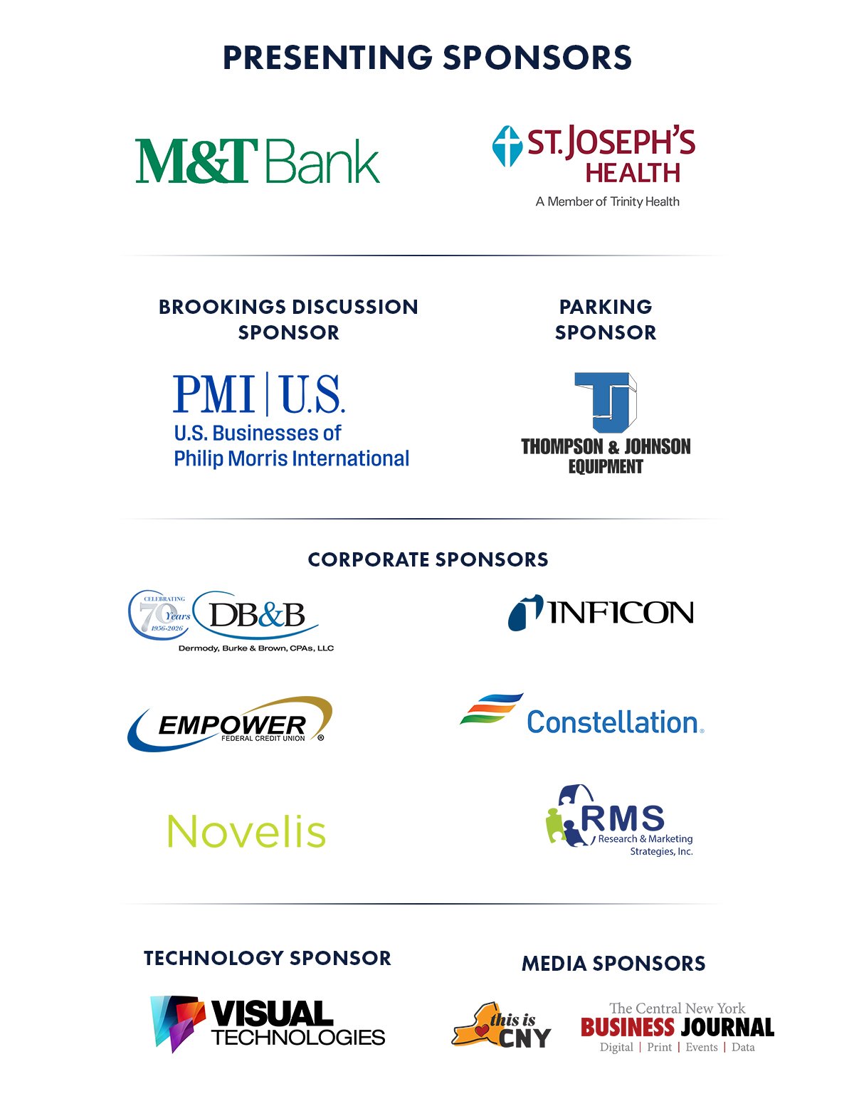 Economic Forecast Sponsors 2026