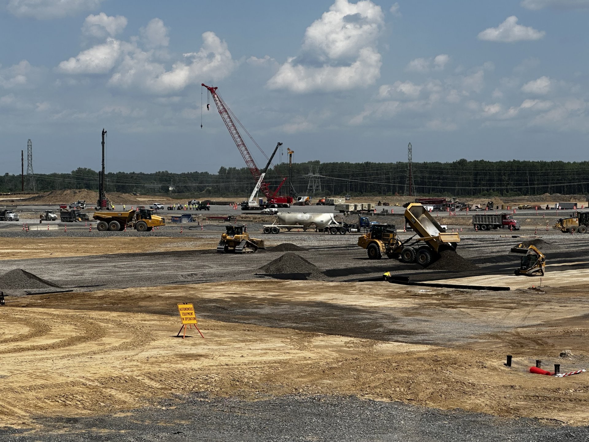 Micron White Pine Construction Site